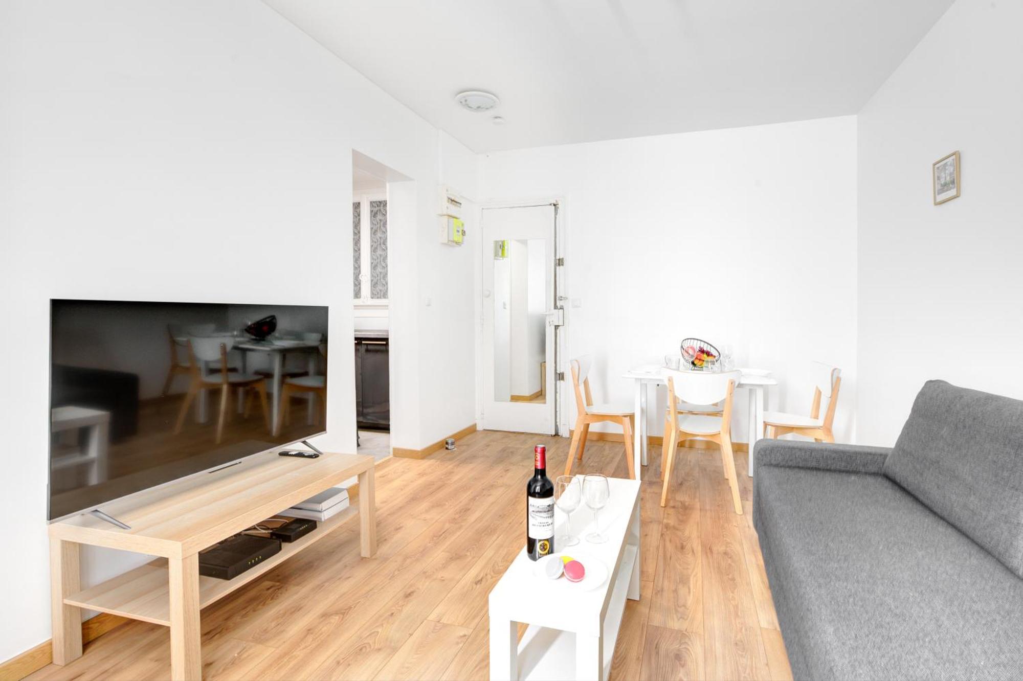 4 Personnes Charmant Appartement Paris 13Eme ภายนอก รูปภาพ